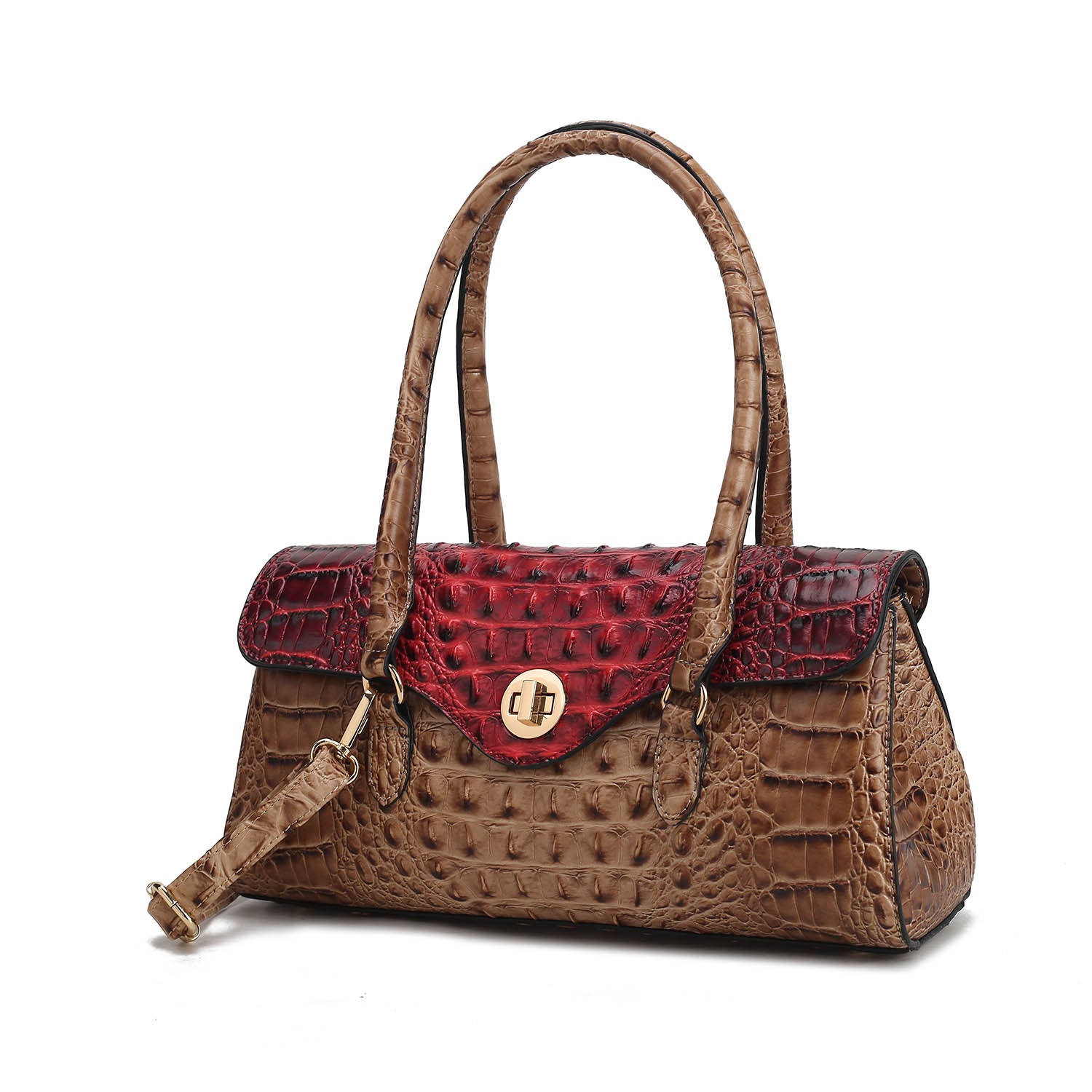 Элегантная женская сумка через плечо Liviana с тиснением под крокодила MKF Collection By Mia K., красный
Элегантная женская сумка через плечо Liviana с тиснением под крокодила MKF Collection By Mia K., красный