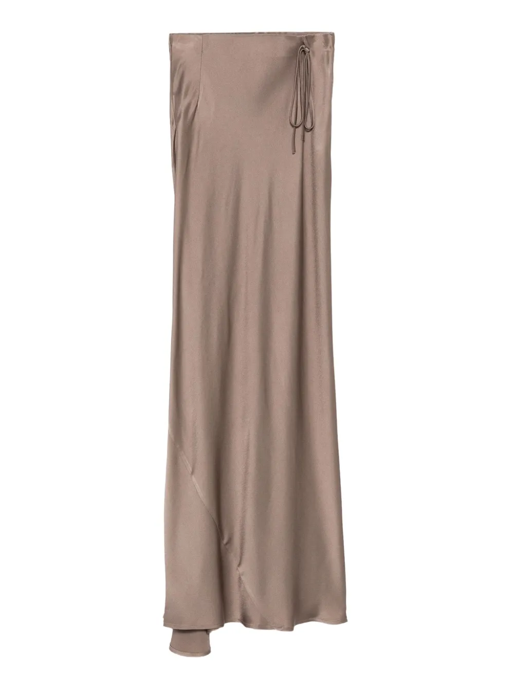 Атласная юбка асимметричного кроя Semicouture, коричневый
Атласная юбка асимметричного кроя Semicouture, коричневый