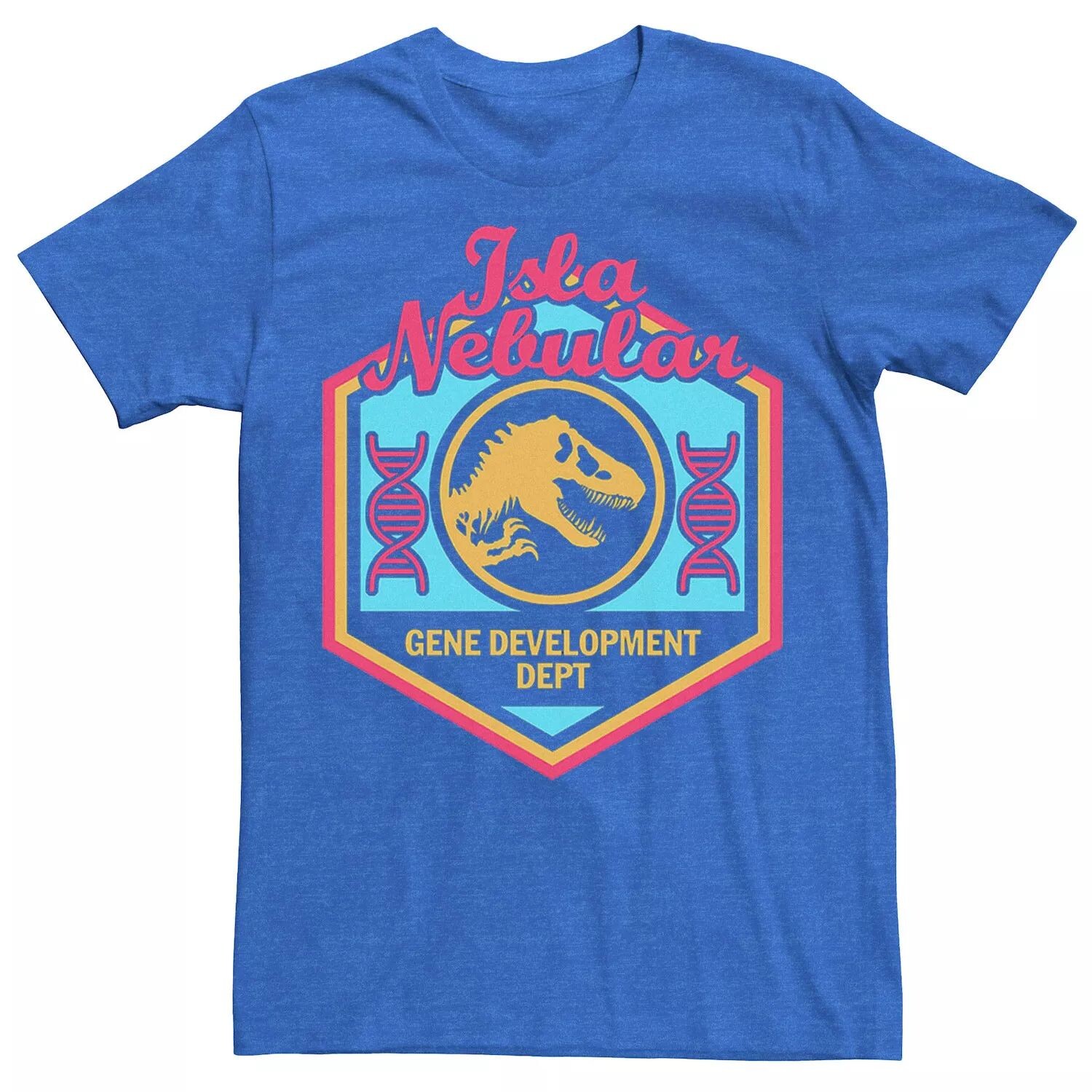 Мужская футболка Isla Nebular Gene Dept. Badge Jurassic World
Мужская футболка Isla Nebular Gene Dept. Badge Jurassic World