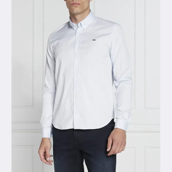 Рубашка узкого кроя Lacoste, синий
Рубашка узкого кроя Lacoste, синий