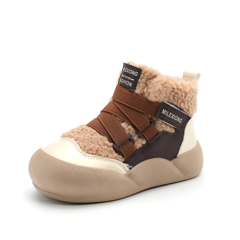 Детская хлопковая обувь для детей Tide attack, коричневый
Детская хлопковая обувь для детей Tide attack, коричневый