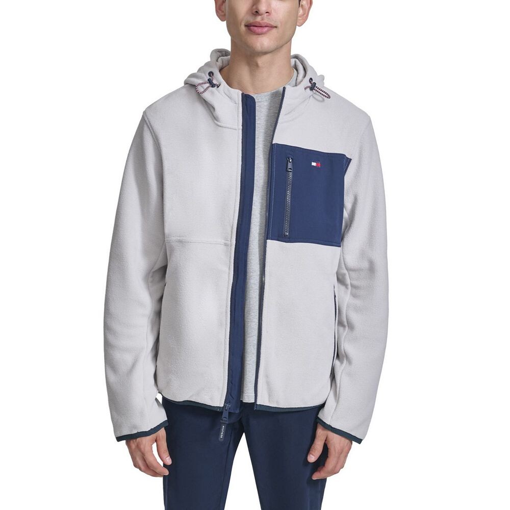 Мужская флисовая куртка с капюшоном Tommy Hilfiger, цвет Navy Ivory, Синий, Мужская флисовая куртка с капюшоном Tommy Hilfiger, цвет Navy Ivory
Мужская флисовая куртка с капюшоном Tommy Hilfiger, цвет Navy Ivory, Синий, Мужская флисовая куртка с капюшоном Tommy Hilfiger, цвет Navy Ivory