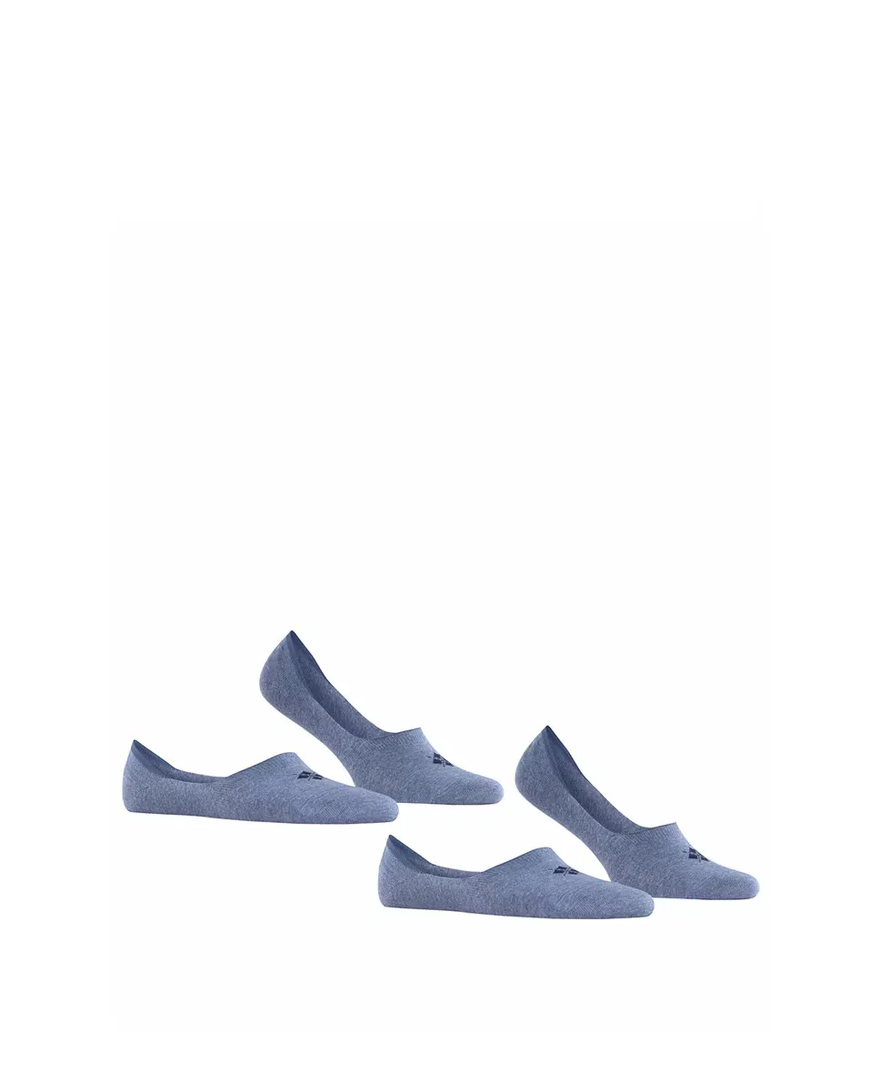 Комплект из двух простых носков-невидимок Burlington, синий
Комплект из двух простых носков-невидимок Burlington, синий