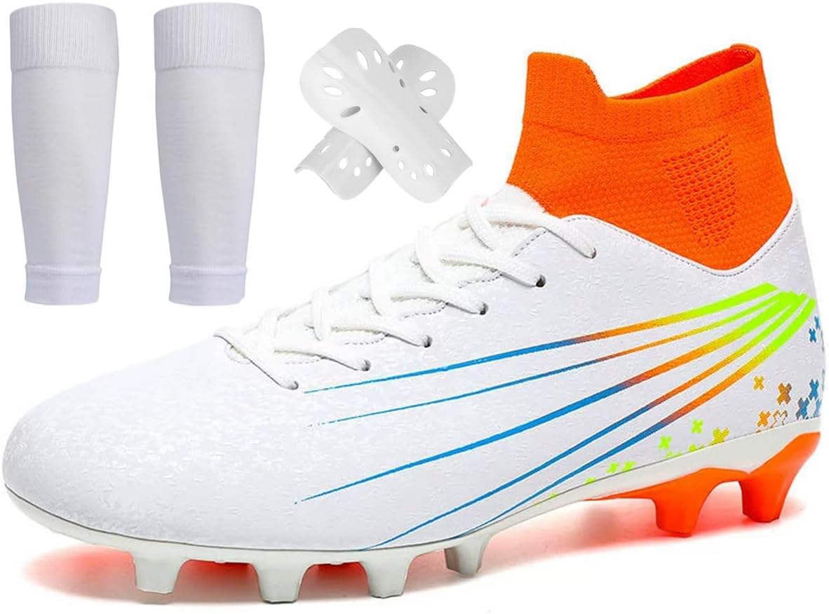 Футбольные бутсы унисекс для мужчин и женщин, высокие бутсы для тренировок на открытом воздухе и в помещении, легкие кроссовки для искусственного газона, спортивная обувь для взрослых и детей Spedify, белый
Футбольные бутсы унисекс для мужчин и женщин, высокие бутсы для тренировок на открытом воздухе и в помещении, легкие кроссовки для искусственного газона, спортивная обувь для взрослых и детей Spedify, белый