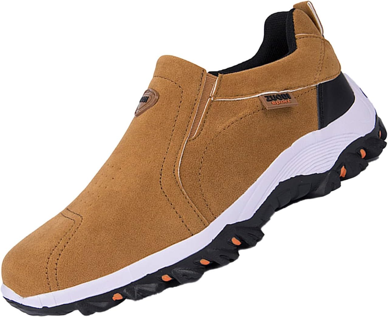 Мужские замшевые водонепроницаемые походные кроссовки Keilinia, легкие кроссовки с поддержкой свода стопы, низкие, нескользящие, без шнурков, коричневый
Мужские замшевые водонепроницаемые походные кроссовки Keilinia, легкие кроссовки с поддержкой свода стопы, низкие, нескользящие, без шнурков, коричневый