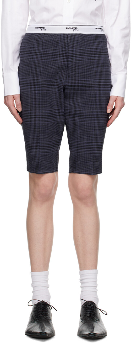 HommeGirls SSENSE Work Capsule — темно-синие и серые шорты
HommeGirls SSENSE Work Capsule — темно-синие и серые шорты