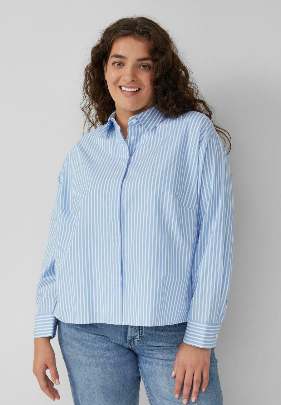 Блуза s.Oliver Button-down blouse, Arktisblau/Blue
Блуза s.Oliver Button-down blouse, Arktisblau/Blue