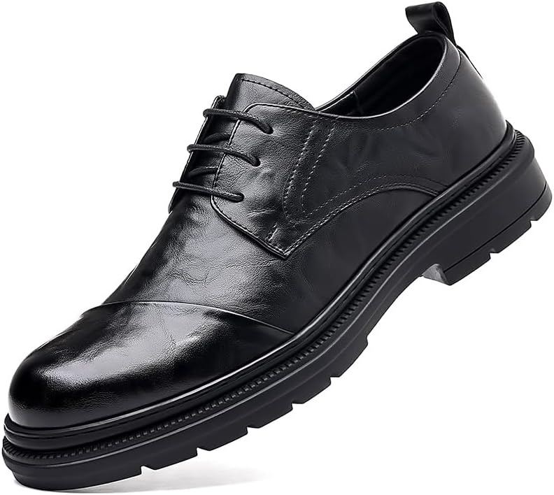 Мужские деловые повседневные туфли из натуральной кожи Tgrnfhkpyy, черный
Мужские деловые повседневные туфли из натуральной кожи Tgrnfhkpyy, черный