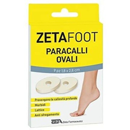 ZetaFoot Oval Callus Remover 9 Удаления мозолей Zeta Farmaceutici
ZetaFoot Oval Callus Remover 9 Удаления мозолей Zeta Farmaceutici