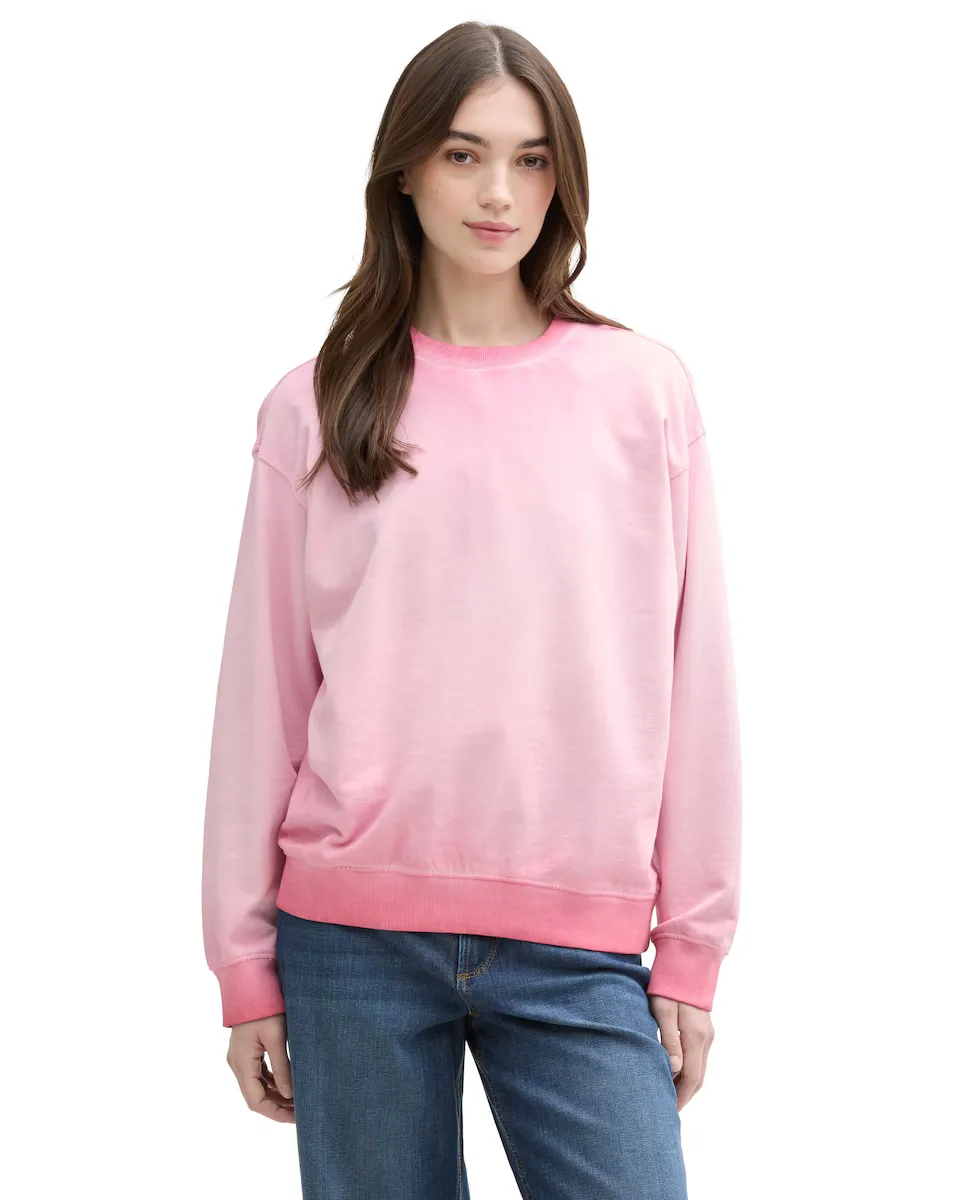 Женская толстовка с градиентным эффектом Tom Tailor, цвет Rosa
Женская толстовка с градиентным эффектом Tom Tailor, цвет Rosa