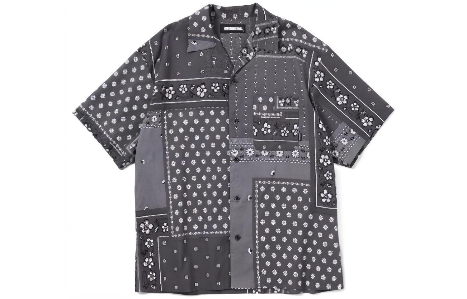 Бандана короткий рукав рубашка NEIGHBORHOOD, серый
Бандана короткий рукав рубашка NEIGHBORHOOD, серый