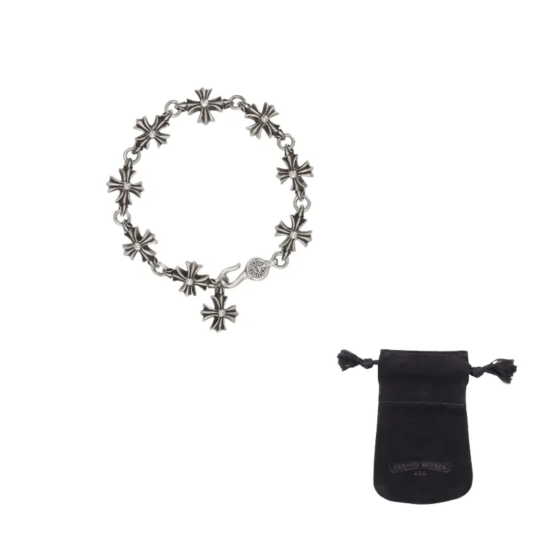 Chrome Hearts Браслет из стерлингового серебра 925 Unisex Black/Silver
Chrome Hearts Браслет из стерлингового серебра 925 Unisex Black/Silver