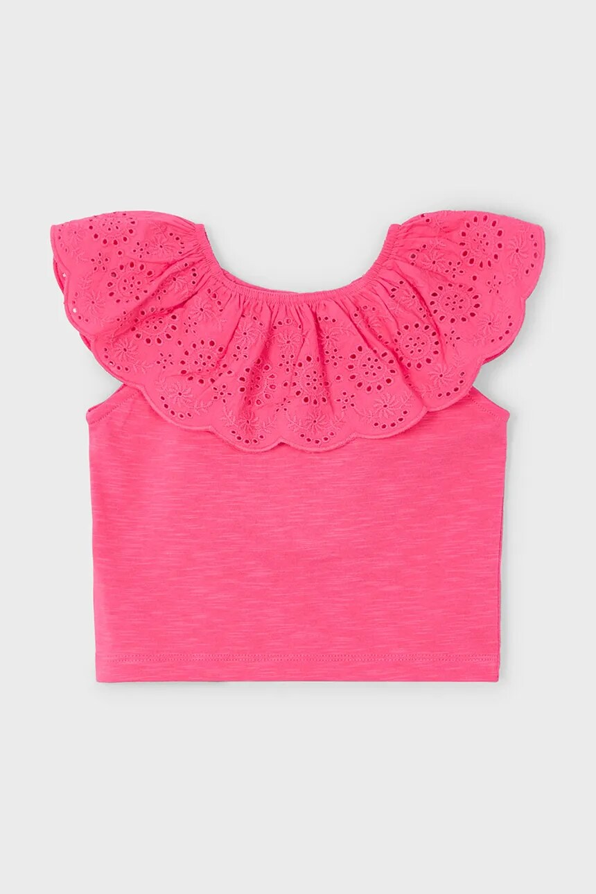 Футболка из хлопка для детей Mayoral, розовый
Футболка из хлопка для детей Mayoral, розовый