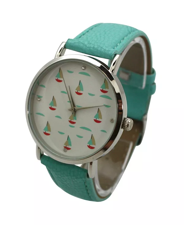 Женские часы с мягким циферблатом в виде парусных лодок Olivia Pratt, teal
Женские часы с мягким циферблатом в виде парусных лодок Olivia Pratt, teal