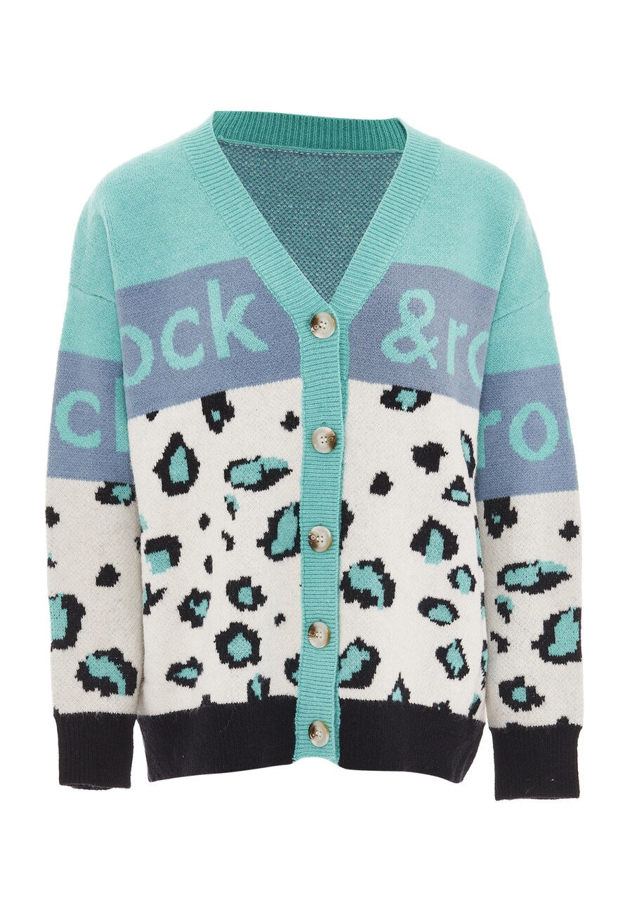 Вязаный кардиган ebeeza, разноцветный
Вязаный кардиган ebeeza, разноцветный