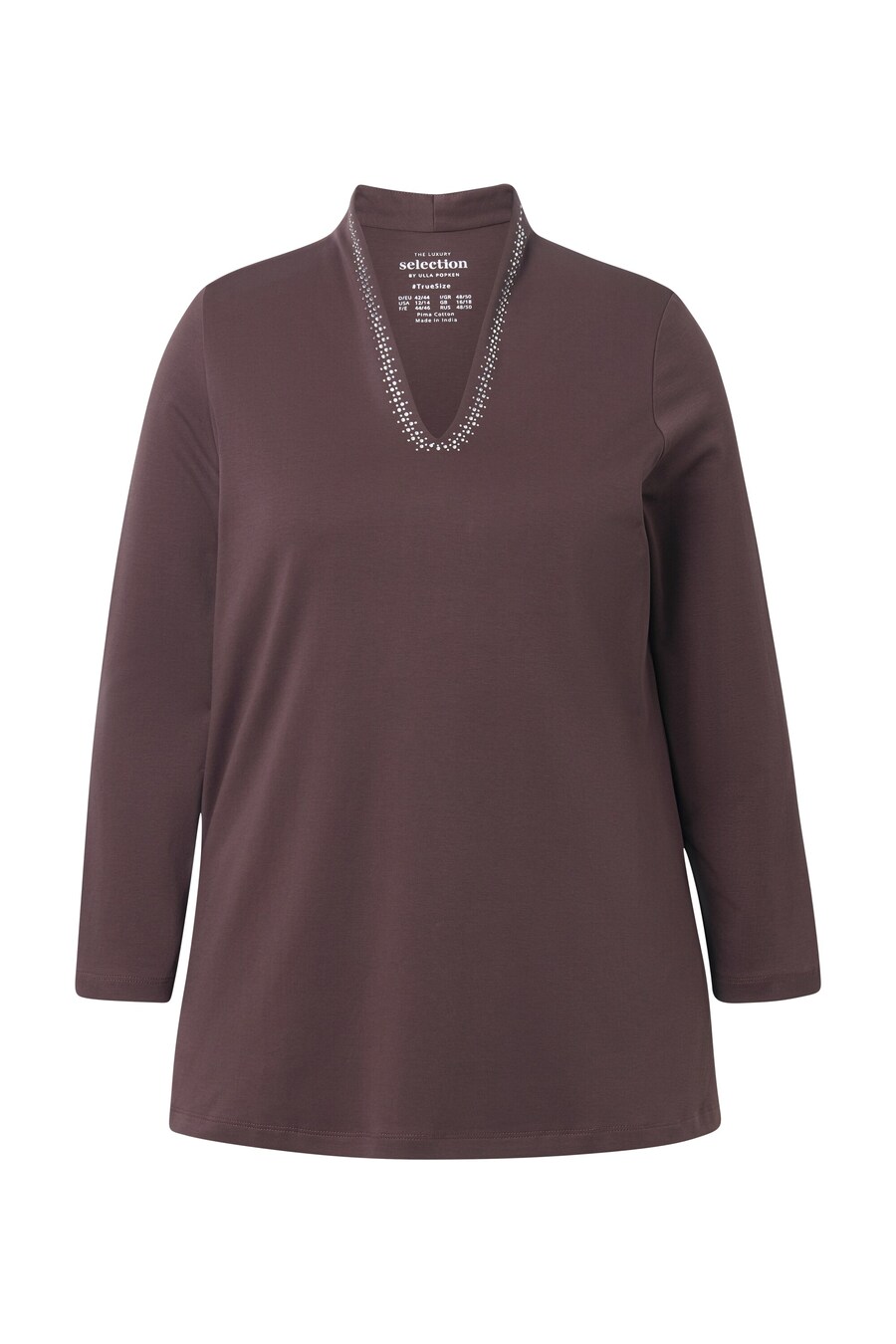 Рубашка Ulla Popken, коричневый
Рубашка Ulla Popken, коричневый