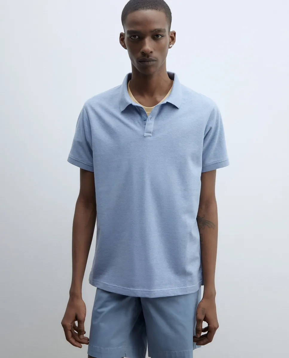 Поло из пике Sfera, синий
Поло из пике Sfera, синий