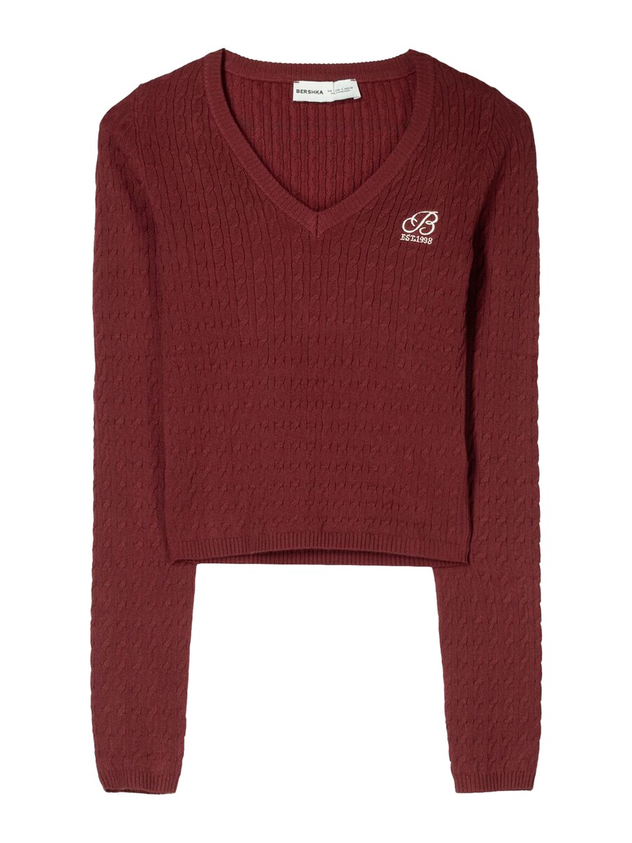 Свитер Bershka, Burgundy
Свитер Bershka, Burgundy