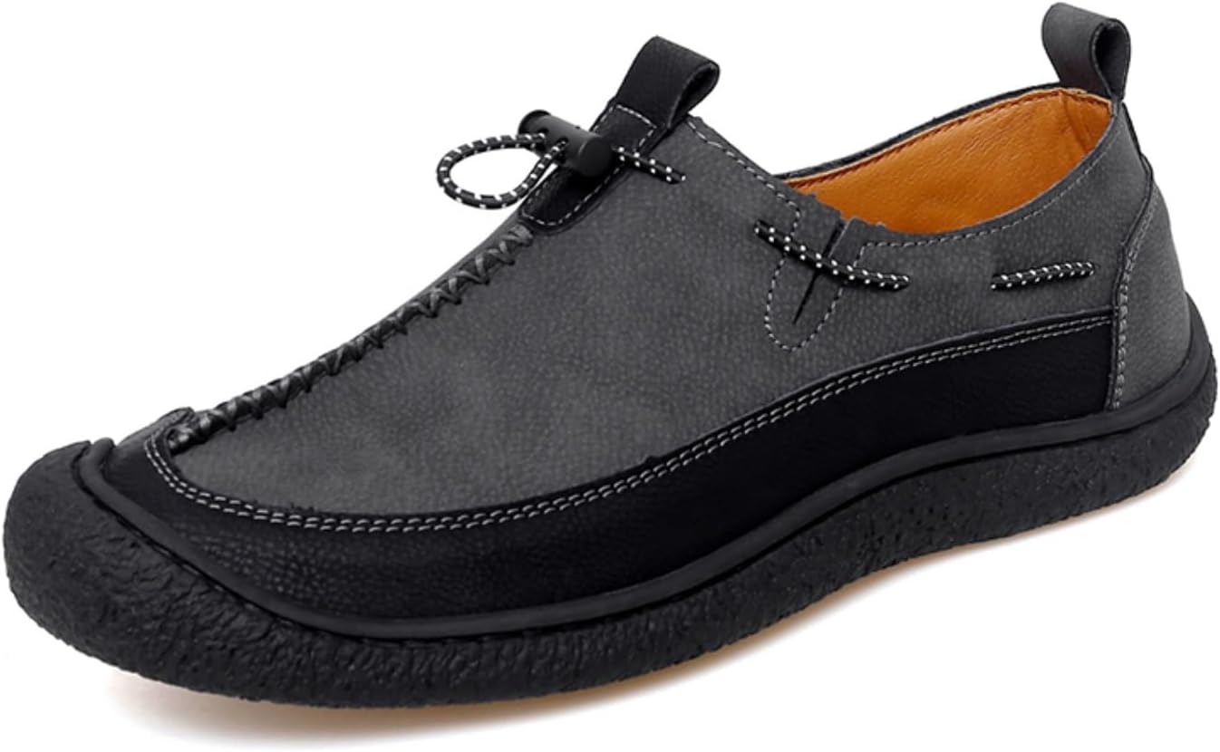 Мужские повседневные кожаные лоферы на шнуровке-слипоне, модные лоферы с эластичными шнурками, удобные низкие кроссовки для прогулок на открытом воздухе Sonlleivoo, серый
Мужские повседневные кожаные лоферы на шнуровке-слипоне, модные лоферы с эластичными шнурками, удобные низкие кроссовки для прогулок на открытом воздухе Sonlleivoo, серый
