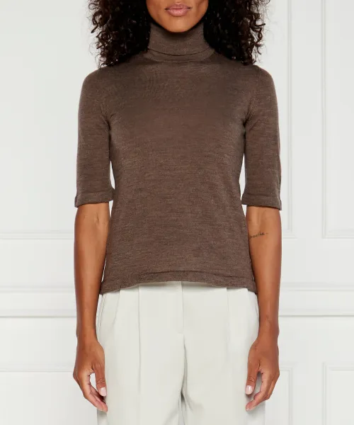 Шерстяной свитер Slim fit Mm, коричневый
Шерстяной свитер Slim fit Mm, коричневый