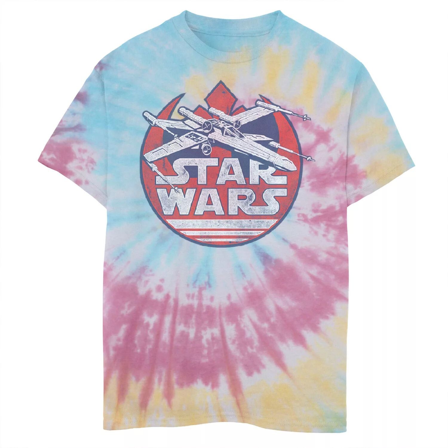 Футболка X-Wing с изображением повстанцев для мальчиков 8–20 лет с рисунком тай-дай и рисунком «Звездные войны» Star Wars 
Футболка X-Wing с изображением повстанцев для мальчиков 8–20 лет с рисунком тай-дай и рисунком «Звездные войны» Star Wars