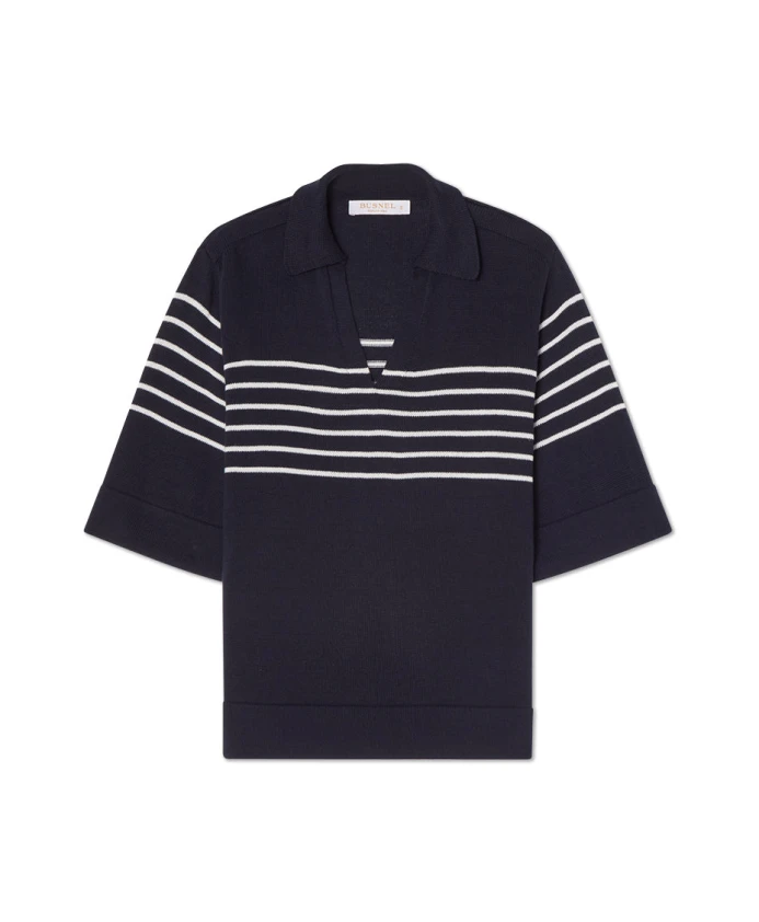 Полосатый топ Freja Busnel, синий
Полосатый топ Freja Busnel, синий