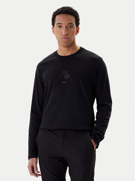 Лонгслив relaxed fit Mirror Togn 50549414 Boss, черный
Лонгслив relaxed fit Mirror Togn 50549414 Boss, черный