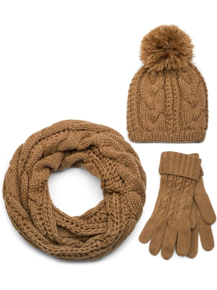 Шарф styleBREAKER, коричневый
Шарф styleBREAKER, коричневый