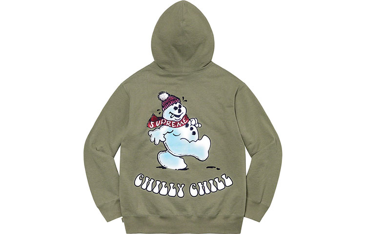 Толстовка с капюшоном Supreme с принтом снеговика, светло-оливковый зеленый
Толстовка с капюшоном Supreme с принтом снеговика, светло-оливковый зеленый