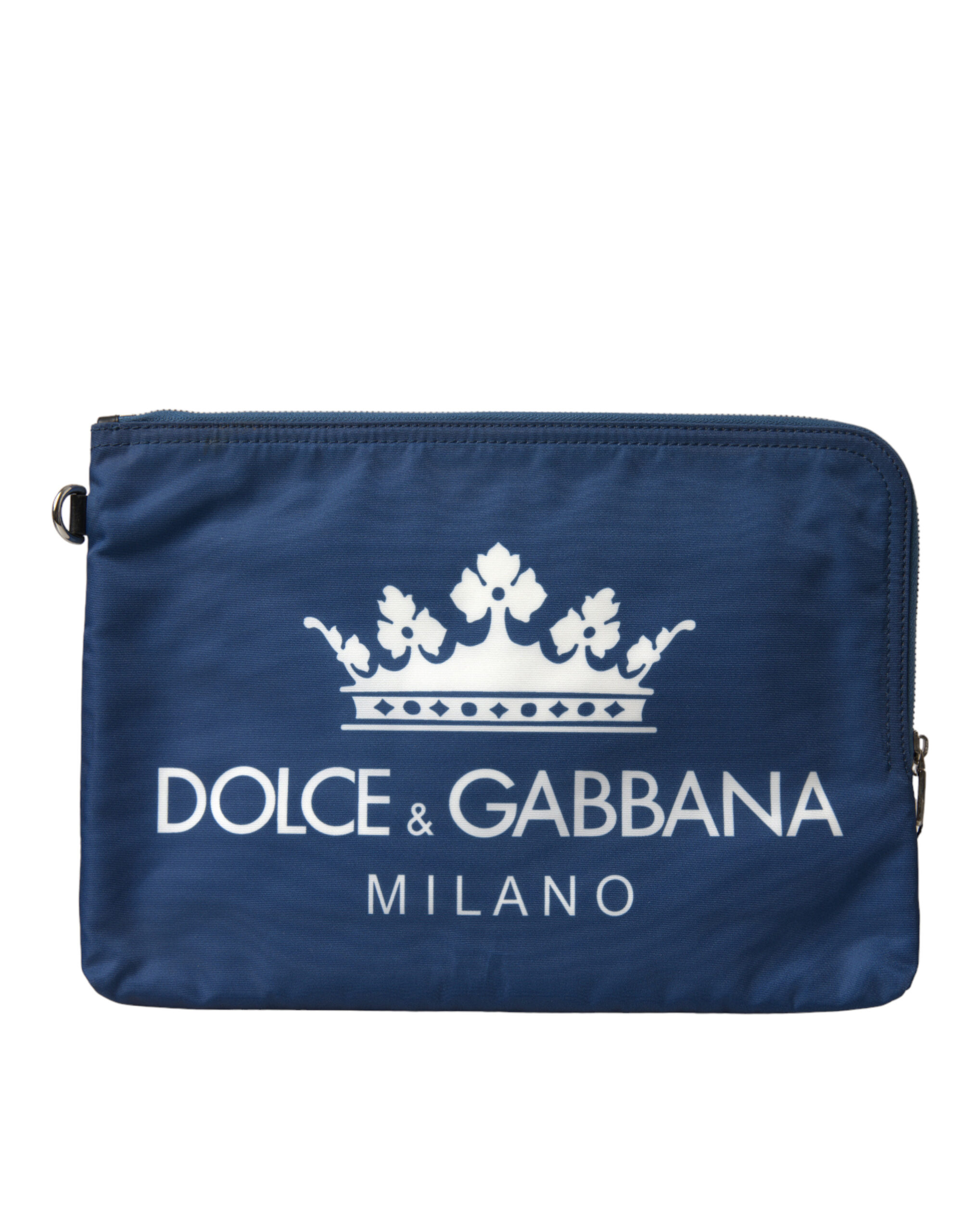 Элегантный синий нейлоновый клатч на молнии Dolce & Gabbana
Элегантный синий нейлоновый клатч на молнии Dolce & Gabbana