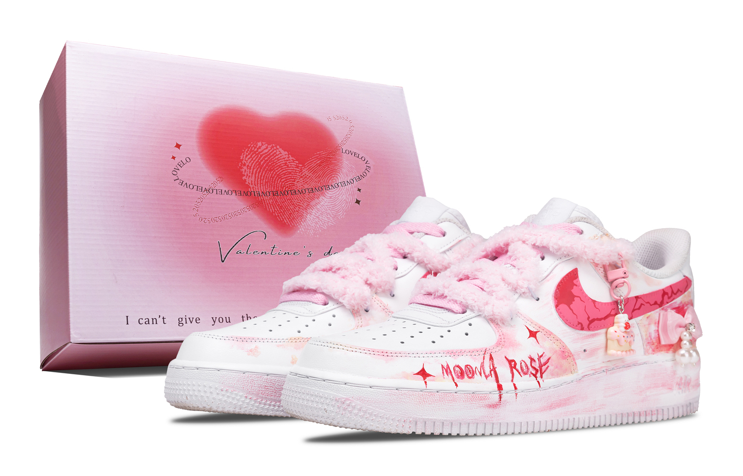 Nike Детские низкие кроссовки Air Force 1 Dish Dream из кожи с противоскользящей амортизацией и износостойкостью, розовые
Nike Детские низкие кроссовки Air Force 1 Dish Dream из кожи с противоскользящей амортизацией и износостойкостью, розовые