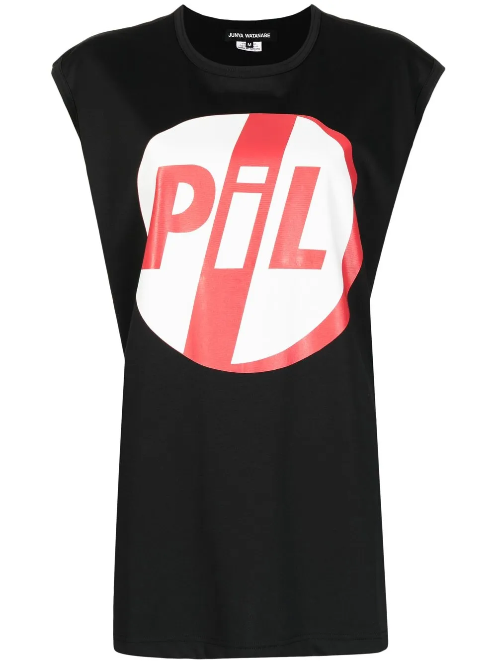 Футболка без рукавов с графичным принтом Junya Watanabe, черный
Футболка без рукавов с графичным принтом Junya Watanabe, черный