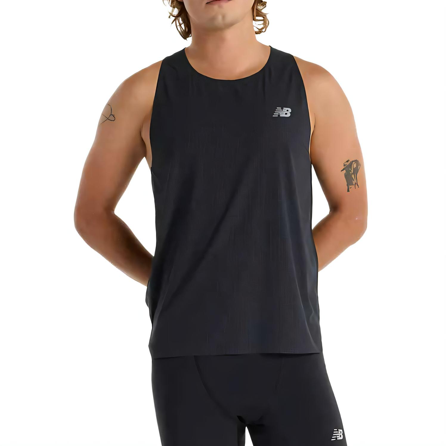 New Balance Мужские майки Race Day черные
New Balance Мужские майки Race Day черные