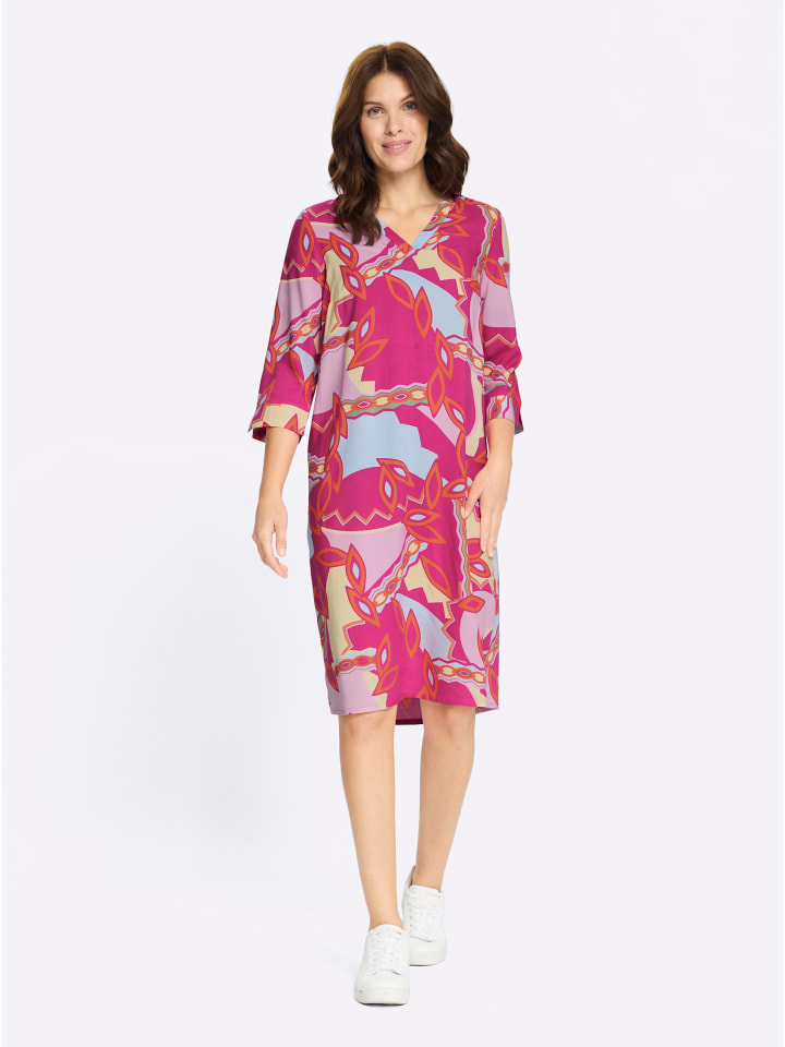 Платье с принтом в цвете фуксии и лимона Sieh an!
Платье с принтом в цвете фуксии и лимона Sieh an!