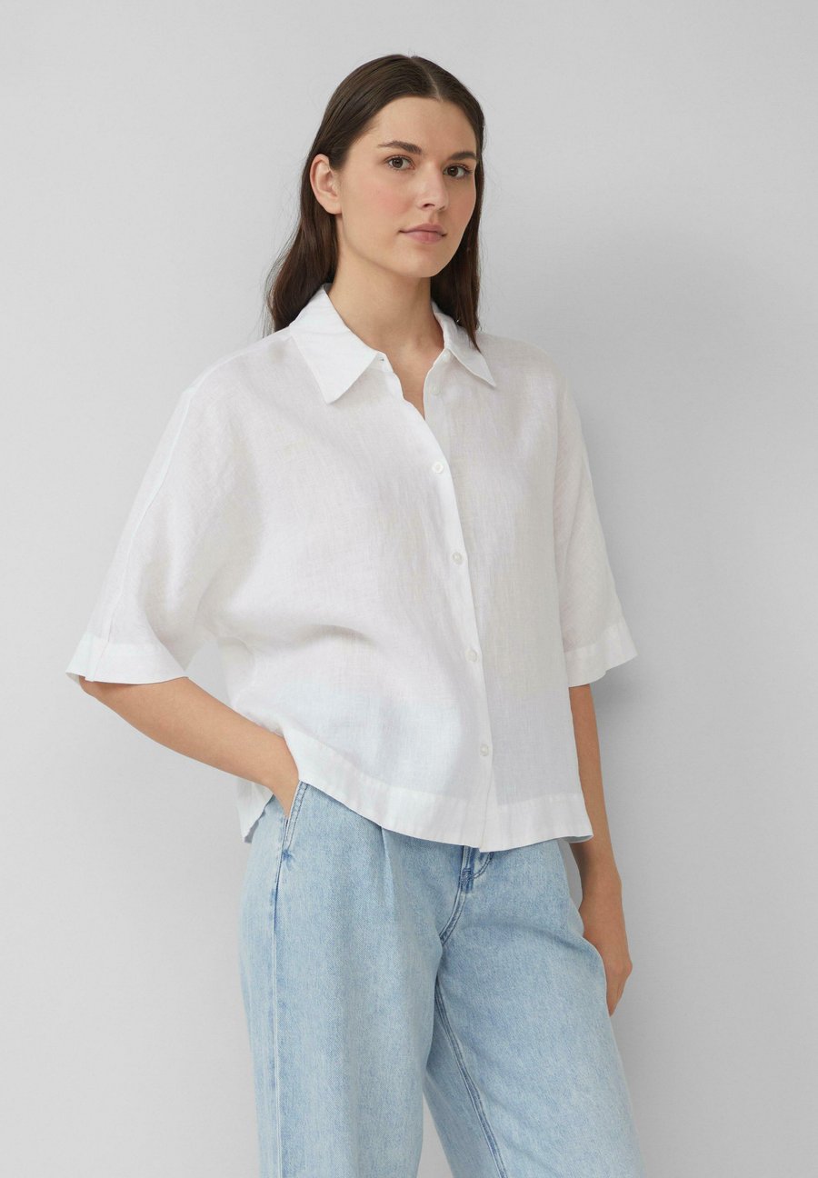 Блуза s.Oliver Button-down blouse, Weiß/White
Блуза s.Oliver Button-down blouse, Weiß/White