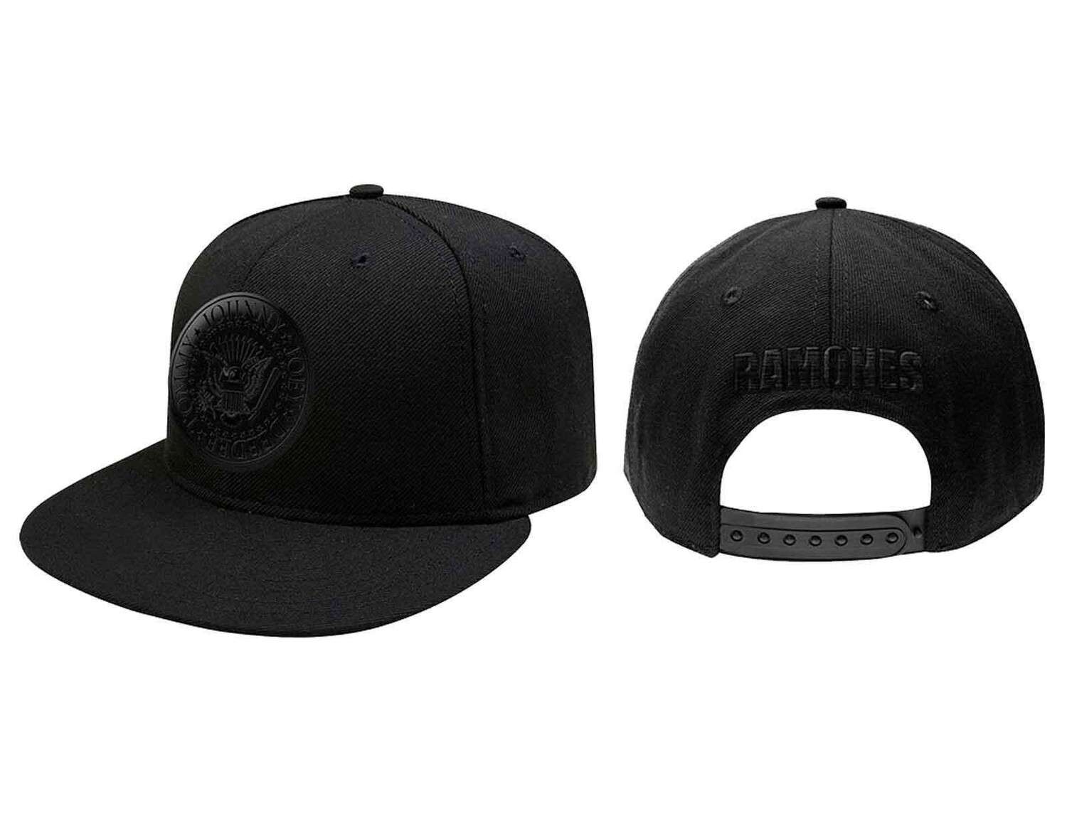 Бейсбольная кепка с ремешком на спине и полосой президентской печати Ramones, черный
Бейсбольная кепка с ремешком на спине и полосой президентской печати Ramones, черный