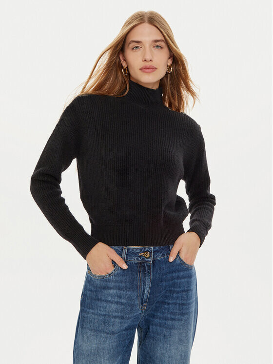 Свитер с высоким воротником обычного кроя Guess, черный
Свитер с высоким воротником обычного кроя Guess, черный
