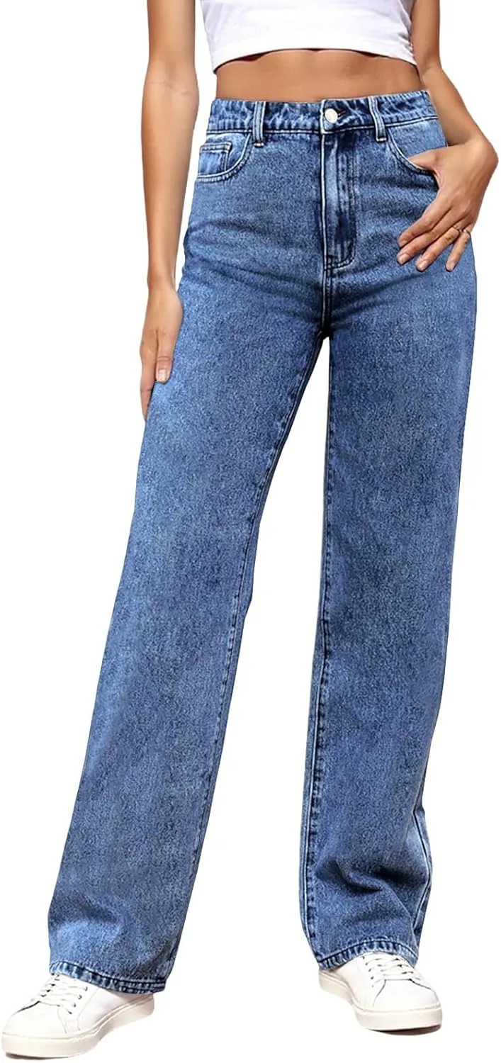 Женские джинсы прямого кроя с эффектом контроля живота LBDLONGBIDA
Женские джинсы прямого кроя с эффектом контроля живота LBDLONGBIDA