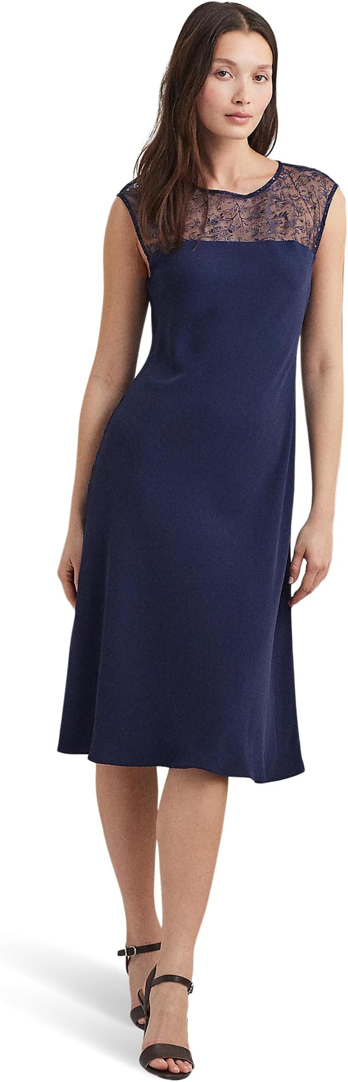 Платье Lauren Ralph Lauren Georgette Sleeveless Cocktail Dress, Refined Navy
Платье Lauren Ralph Lauren Georgette Sleeveless Cocktail Dress, Refined Navy