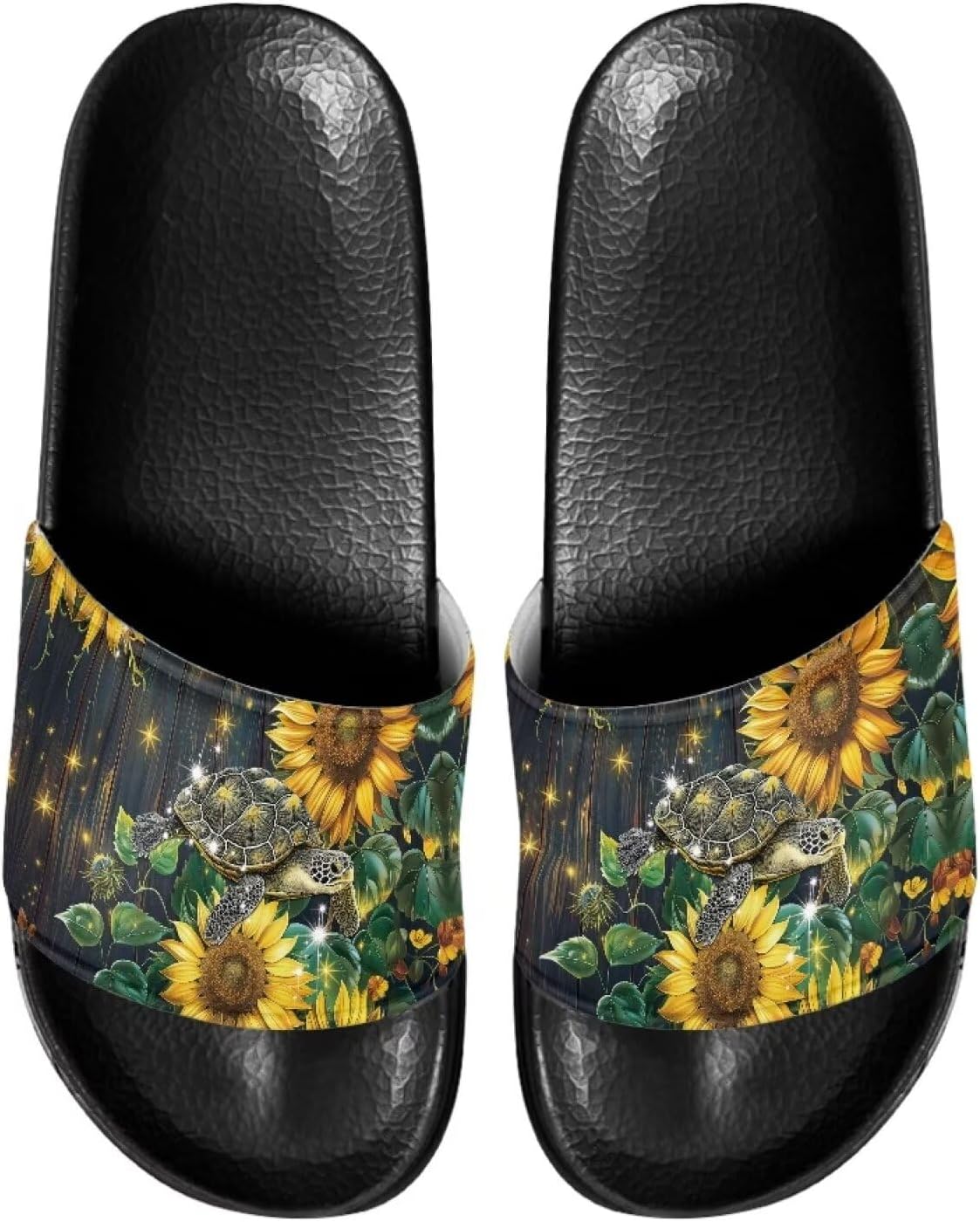 Женские шлепанцы слайд Нескользящие летние домашние тапочки для девочек Слипоны флип-флоп Judentidos, Sunflower Sea Turtle
Женские шлепанцы слайд Нескользящие летние домашние тапочки для девочек Слипоны флип-флоп Judentidos, Sunflower Sea Turtle