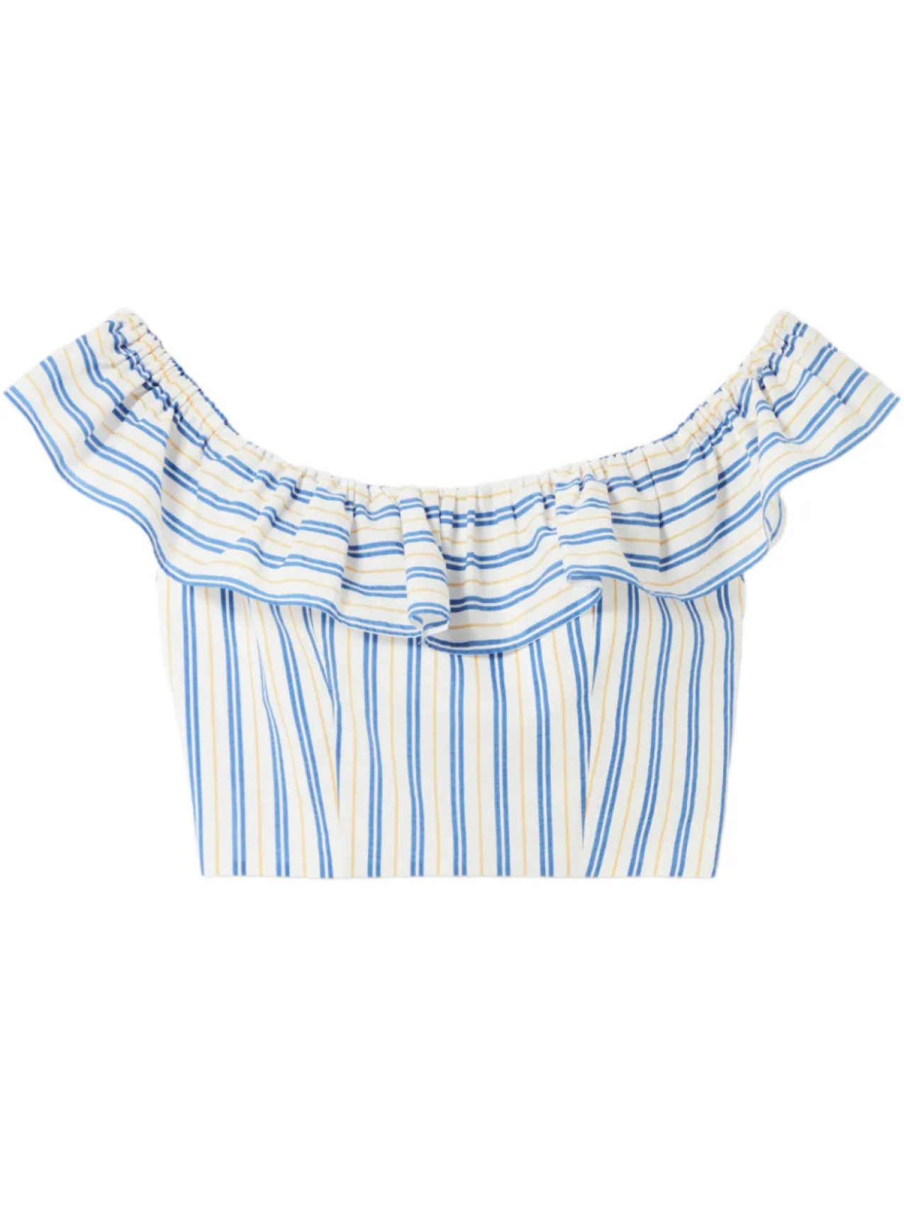 Топ в полоску Claudie Pierlot, белый 
Топ в полоску Claudie Pierlot, белый