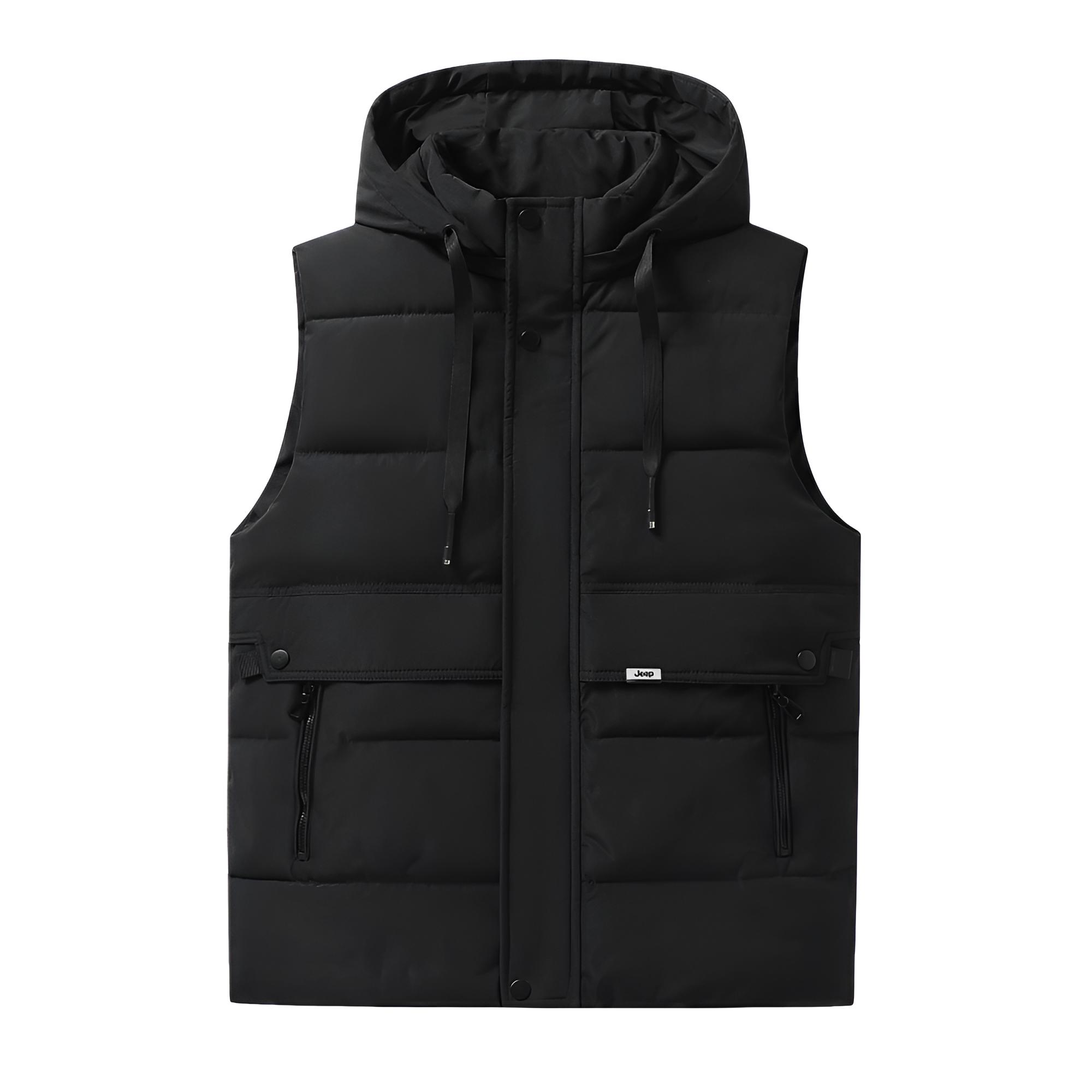 Пуховик Unisex с воротником-стойкой утепленный стеганый Jeep, черный
Пуховик Unisex с воротником-стойкой утепленный стеганый Jeep, черный