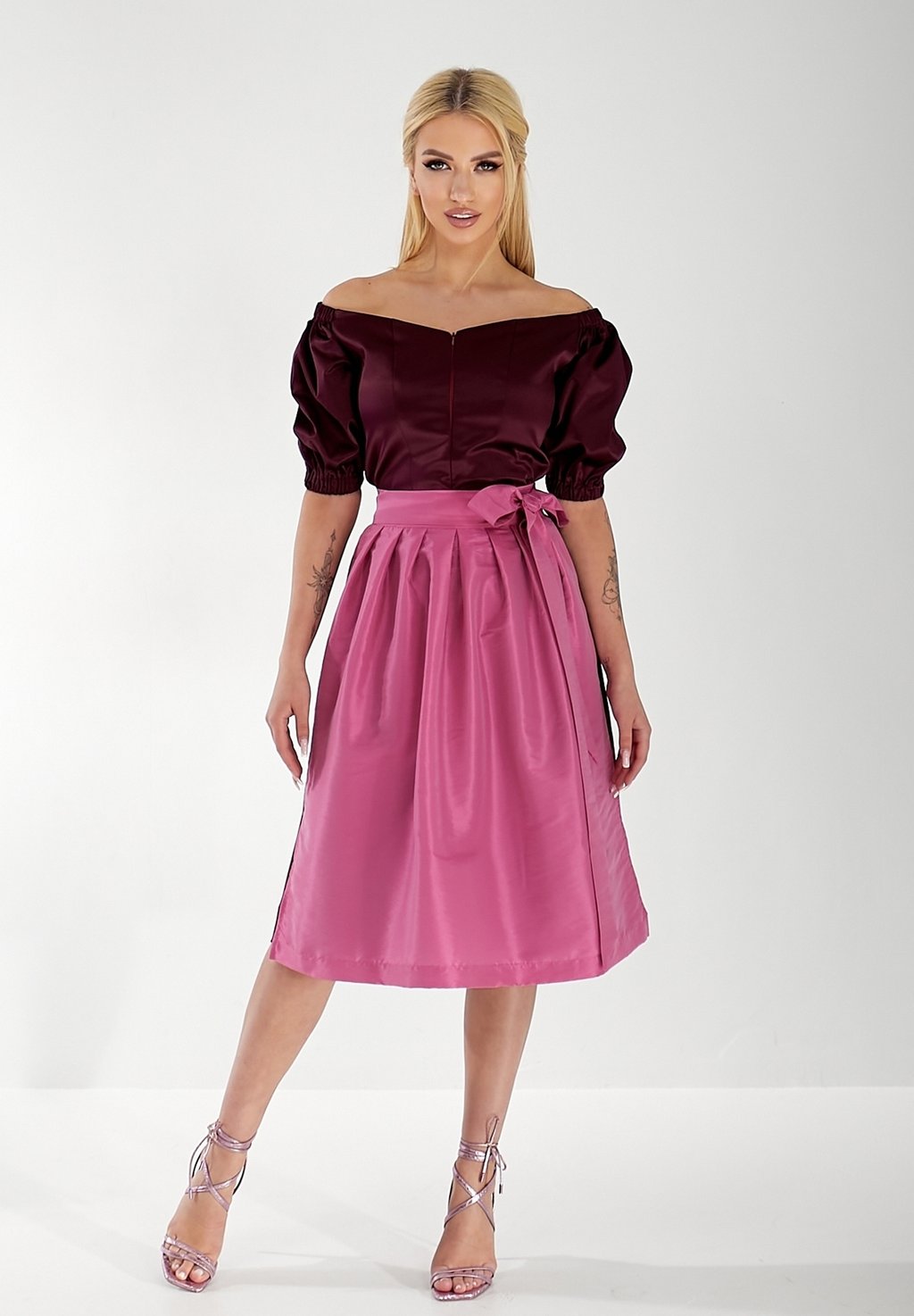 Широкая юбка в сборку Anna Kaval, сиреневый
Широкая юбка в сборку Anna Kaval, сиреневый