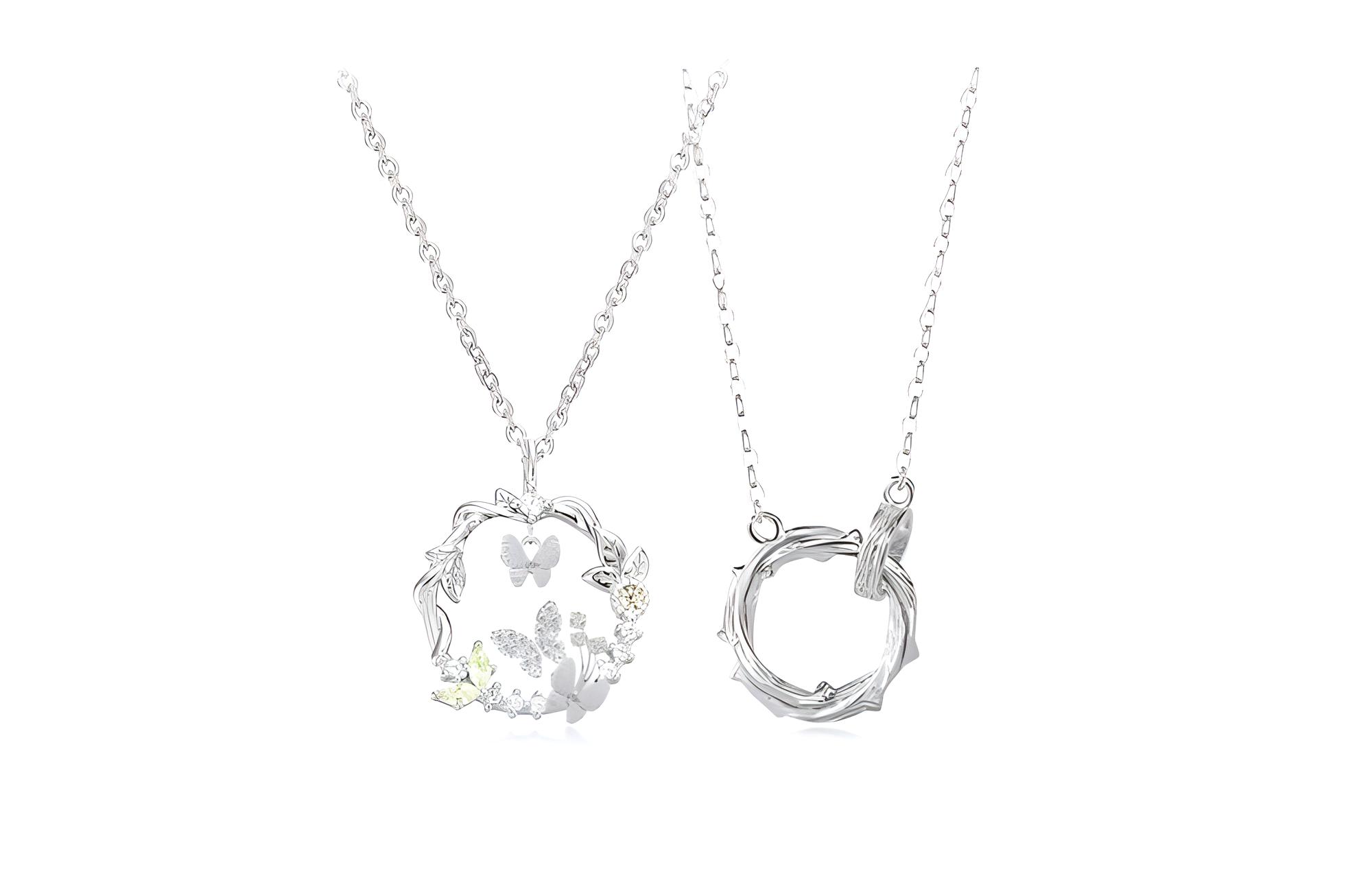 Унисекс ожерелье GIFU, Butterfly Lucky Flower Crown Couple Necklace
Унисекс ожерелье GIFU, Butterfly Lucky Flower Crown Couple Necklace