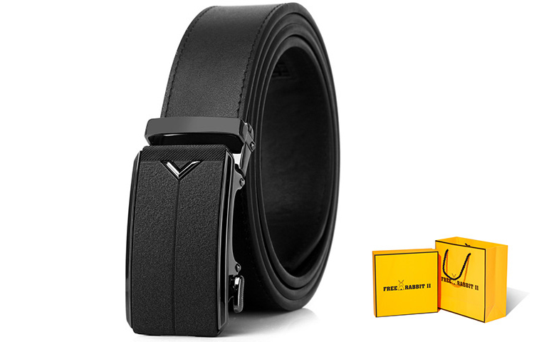 Молодежный и среднего возраста мужской ремень из натуральной кожи с автоматической пряжкой FREE RABBIT II, черный + коробка лимитированная серия
Молодежный и среднего возраста мужской ремень из натуральной кожи с автоматической пряжкой FREE RABBIT II, черный + коробка лимитированная серия