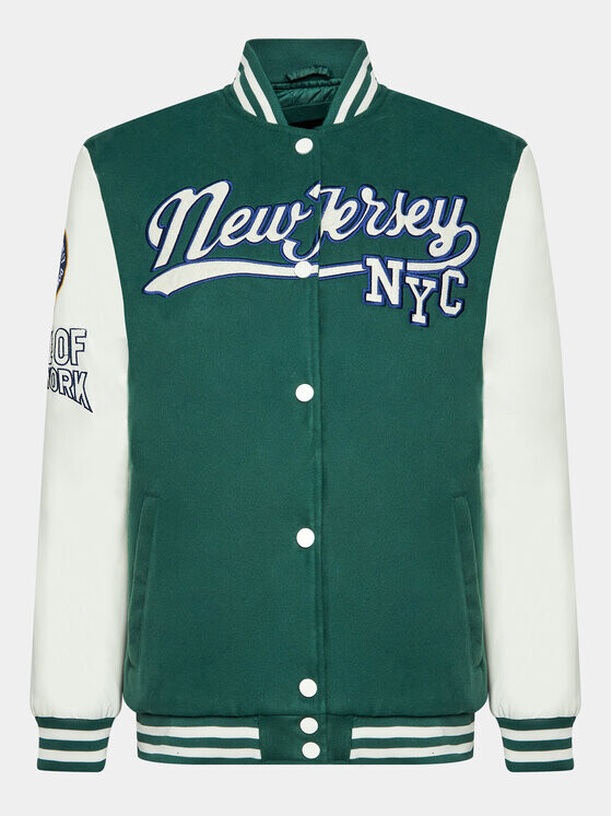 Бомбер стандартного кроя Brave Soul, зеленый
Бомбер стандартного кроя Brave Soul, зеленый