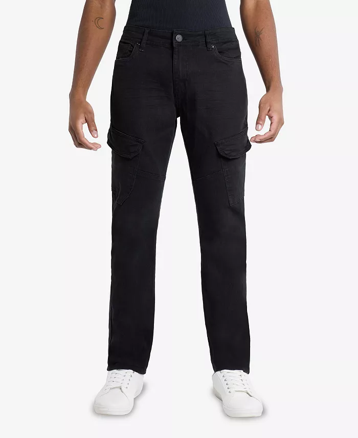 Мужские узкие джинсы-карго с эффектом стрейч XRAY, черный
Мужские узкие джинсы-карго с эффектом стрейч XRAY, черный