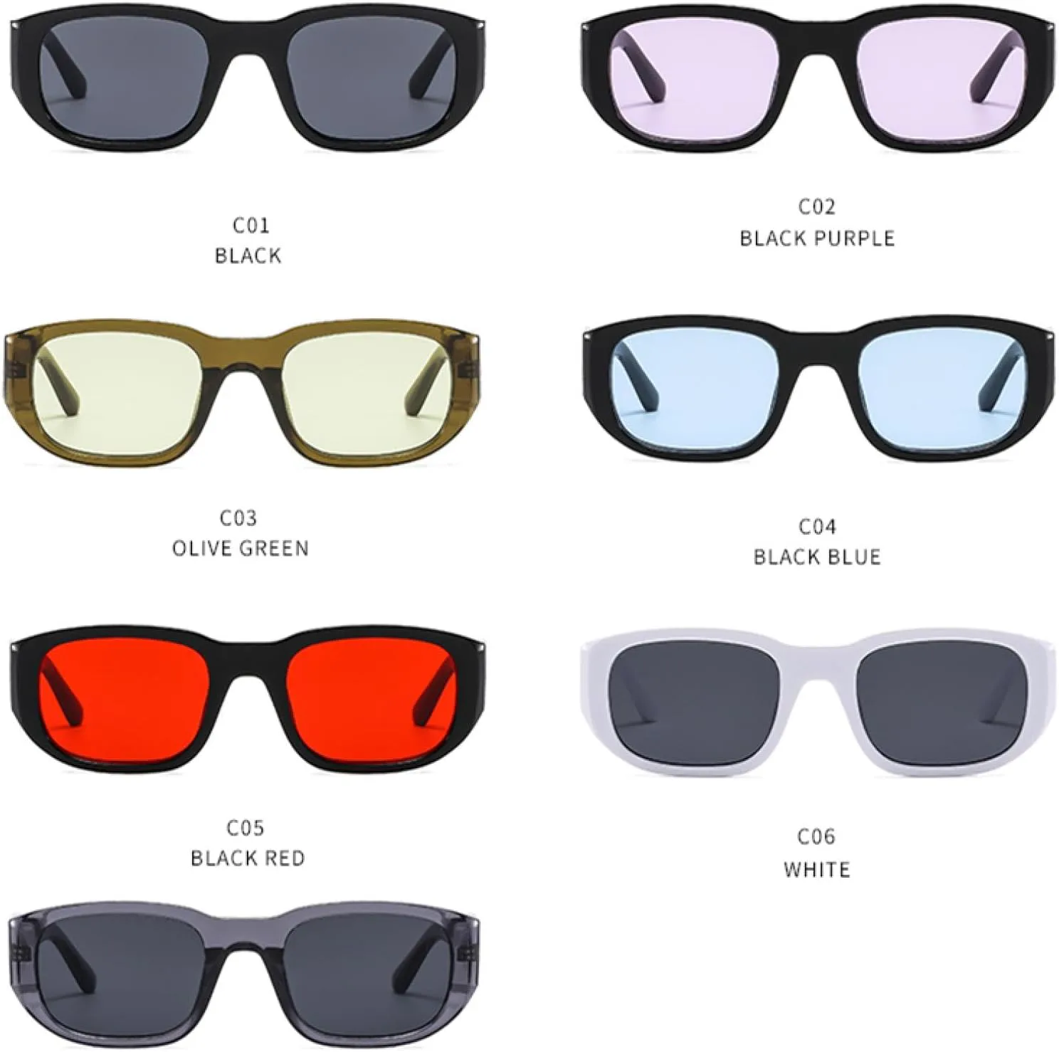 Солнцезащитные очки с защитой от УФ-излучения UV400 | Женские, размер S | Для женщин и мужчин, для занятий спортом на открытом воздухе и вождения DSVIGF, White
Солнцезащитные очки с защитой от УФ-излучения UV400 | Женские, размер S | Для женщин и мужчин, для занятий спортом на открытом воздухе и вождения DSVIGF, White