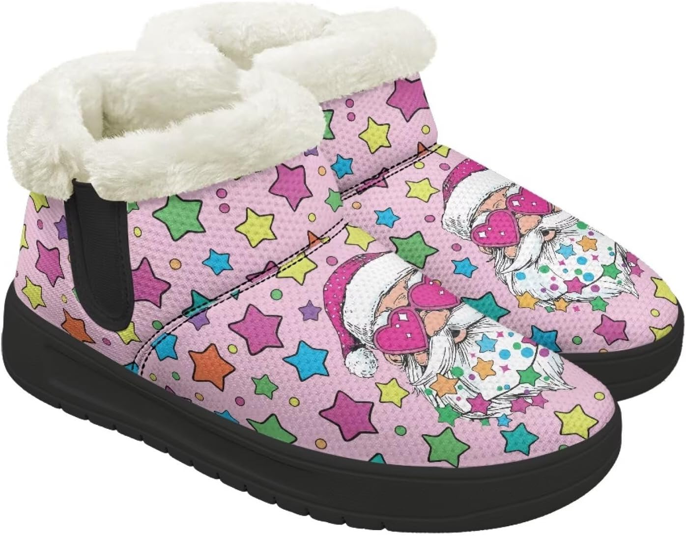 Зимние ботинки для женщин и мужчин, минималистичные, теплые с мехом, с широким носком, на щиколотку, с легким надеванием, для прогулок и бега Chririnla, Funny Santa Claus
Зимние ботинки для женщин и мужчин, минималистичные, теплые с мехом, с широким носком, на щиколотку, с легким надеванием, для прогулок и бега Chririnla, Funny Santa Claus