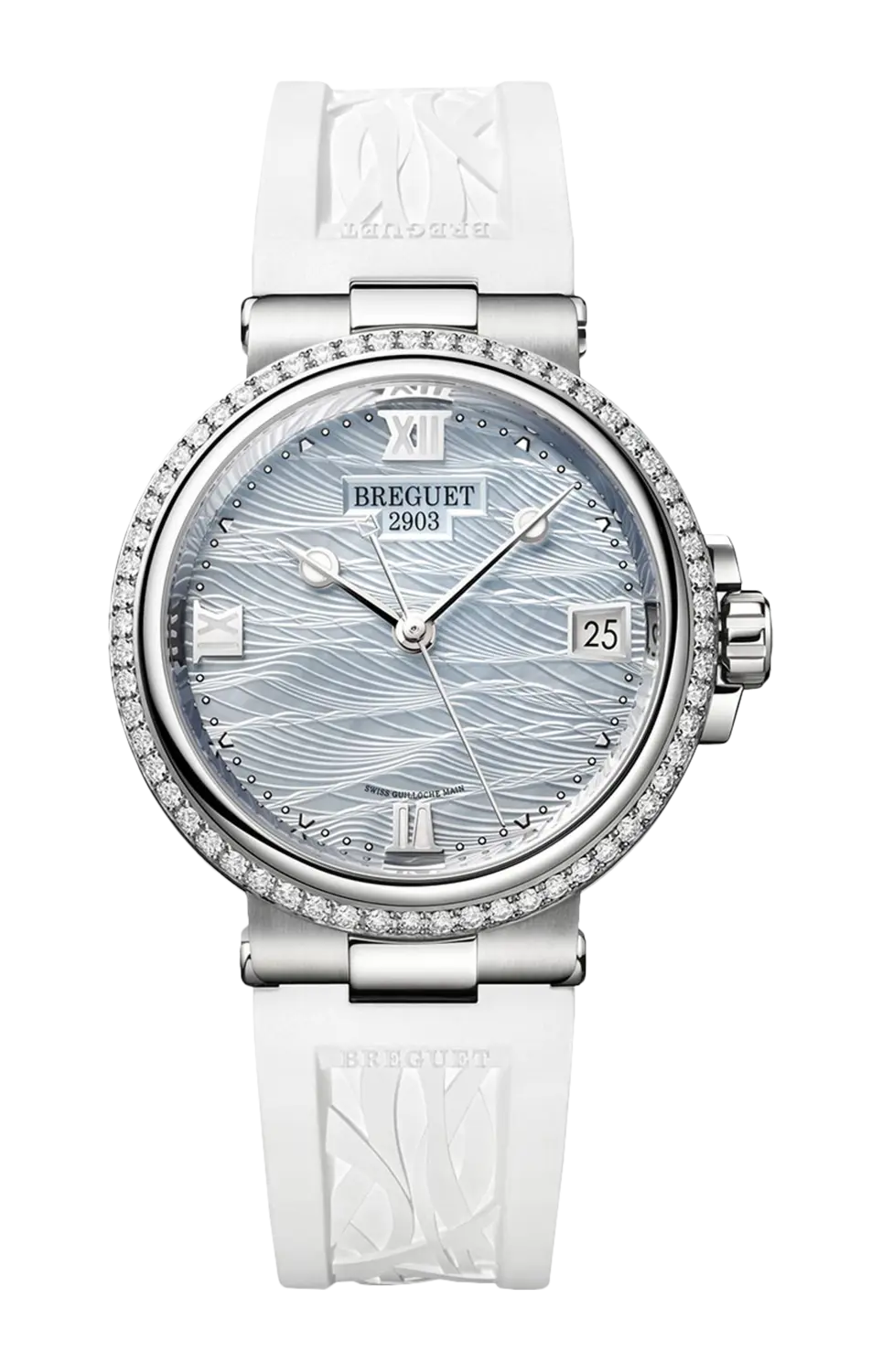 Часы Breguet Marine dame 9518 с белым золотом, 33,80 мм
Часы Breguet Marine dame 9518 с белым золотом, 33,80 мм